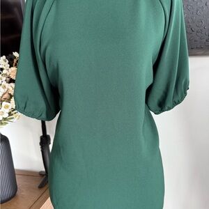 Ann Taylor Forest Green Blouse